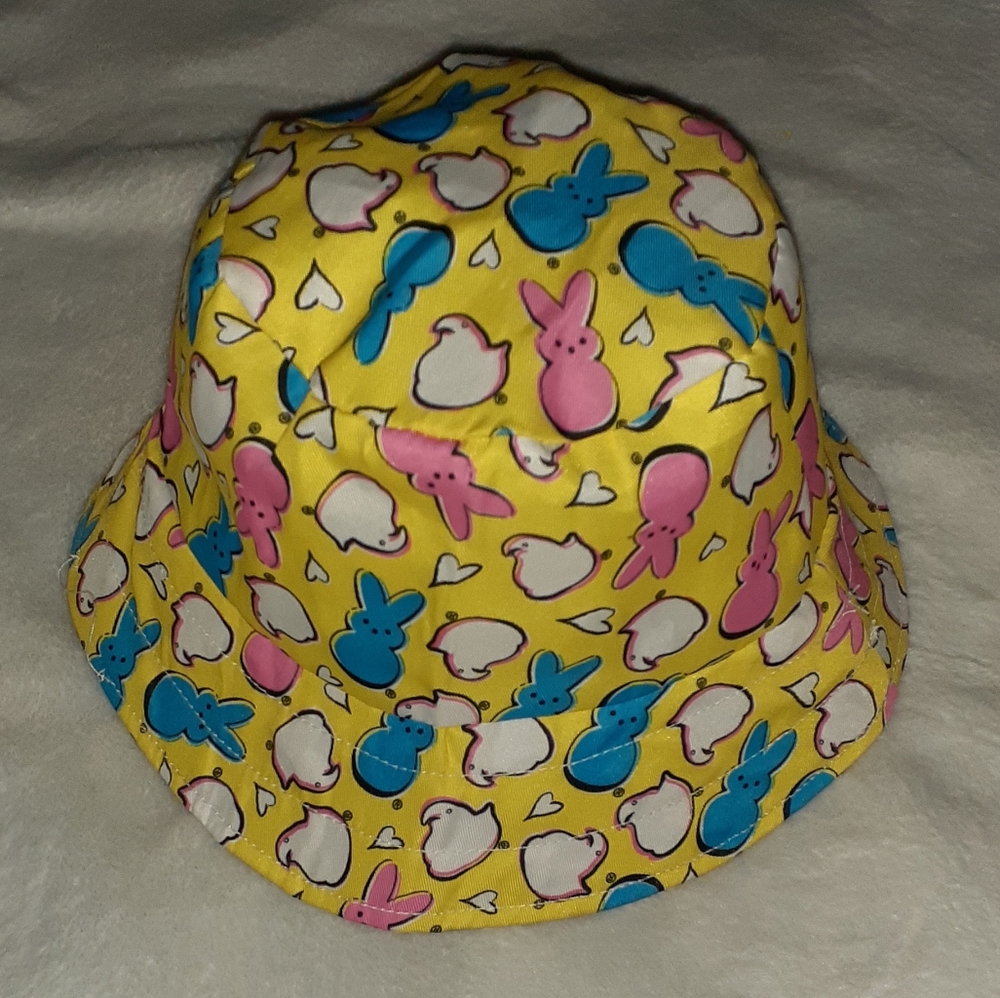 Peeps Marshmallow Candy Promo Bucket Hat Fishing Cap All Over Print Easter